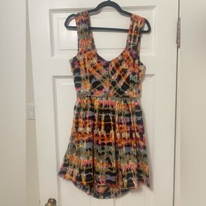 Band of Gypsies Multicoloured Mini Dress